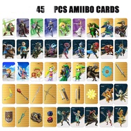 nintendo switch 1/2 Zelda amiibo การ์ดzelda breath of the wild 40การ์ดอาวุธ NFC การ์ดขนาดเล็ก