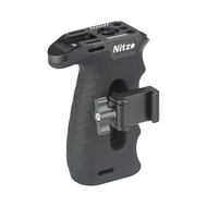 Nitze Ergonomic Side Handle with NATO Calmp, Rubberized Aluminum Left/Right Side Handle, Up and Down