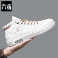 Kasut lelaki sneakers sukan bernafas lelaki kasut kanvas lelaki lelaki Korea kasut tinggi lelaki