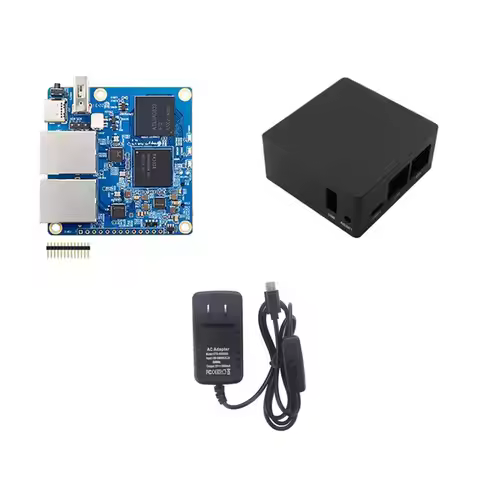 A42T-1GB RAM For Orange Pi R1 Plus LTS Development Board With Metal Shell Rockchip OS Support Androi