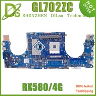 ♜KEFU GL702ZC Mainboard for ASUS ROG Strix GL702Z Ryzen Gaming Laptop Motherboard With RX580/4G!,DG