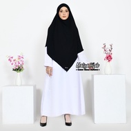 French Khimar Instan Syari Crinkle Yoora Free Cadar Tali / Khimar Instan / Kerudung Bercadar