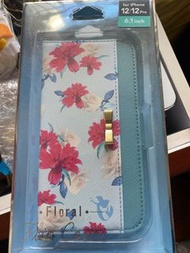 全新 100% New iPhone 12 / iPhone 12 Pro 藍色花 手機殼 Case