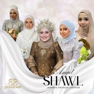 Angel Shawl PIZZASCARF ( Japanese Aritachi Chiffon)