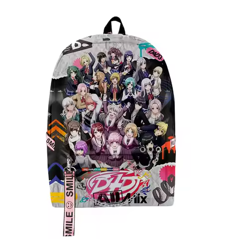 Luxury Popular Funny D4DJ All Mix Anime 3D Print School Bags Unisex Oxford Waterproof Notebook multi