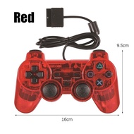 Stick Stik PS2 Ps 2 Controller / Joystick Ps2 Hitam Warna Warna Transparan Kualitas Terbaik