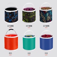 [Foldable] Bucket Fishing Foldable Bucket Fish Bucket Car Wash Bucket Multifunctional Convenient Car