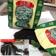 Benih Sayur Bayam Hijau Cabut Super Tafung Repack 25 Gram Gram Atau Potong Bibit Biji Sayuran Ta Fun
