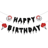 Bloody Horror Halloween Movie Party Birthday Decorations