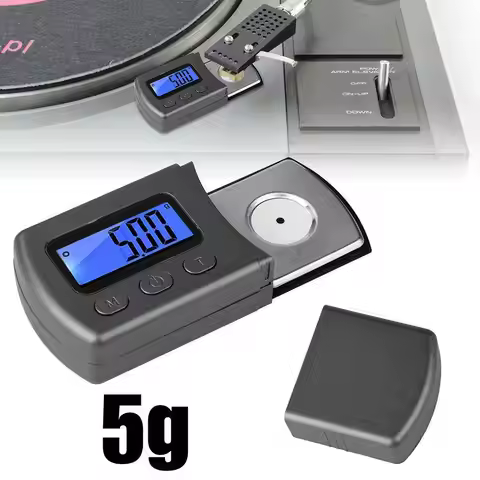Mini Cantilever Beam Vinyl Record Player Needle Pressure Gauge 0.01g Jewelry Scale Needle Pressure P