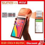 Sunmi V1S Handheld PDA Bluetooth Thermal Receipt Printer for Restaurant POS Retail QR Barcode Loyver