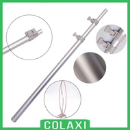 [Colaxi] Clothes Steamer Stand Support Rod 82-154cm Adjustable Height 3 Sections Ironing