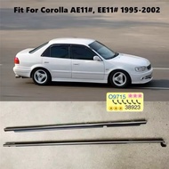 Set of 4 exterior windshield braces for toyota corolla 1997-2001 ae111. ae112. ae110. ee111. ee110. 