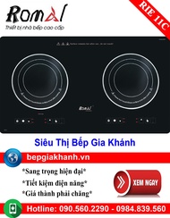 [HCM]Bếp điện từ đôi Romal RIE 11C bếp từ bếp điện từ bếp từ đôi bếp điện từ đôi bếp từ giá rẻ bếp đ