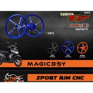 EGO/ EGO-S SPORT RIM SP511 CNC MAGIC BOY 140X17 "TK2"