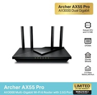 TP-Link Archer AX55 Pro Multi-Gigabit และ AX55 Dual Band Gigabit เราเตอร์ Wi-Fi 6 สนุกกับการเล่นเกมส