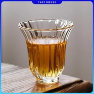 Rouge Heat Resistant Tea Cup Vertical Texture 50ml - INU145