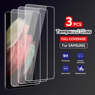 3Pcs Tempered Glass For Samsung Galaxy Note 8 Note 9 Note10 Note20 C5 C7 C9 Pro Screen Protector Cover For Samsung S8 S9 S20 S21 M10 M20 M30 Protective Case Sklo 9H