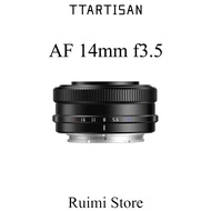 【X】 TTArtisan 14mm f3.5 Auto Focus Prime APS-C Lens for Sony E Mount