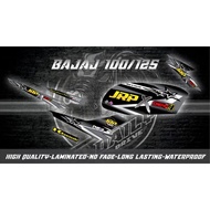 ♞Kawasaki Bajaj Ct 100/125 Decal Sticker (Latest 2022 Jrp Design) and SUN DESIGN