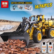 LEPIN 20006 technic series New 1636pcs toys L350F wheel loader Model Building blocks Bricks Compatib