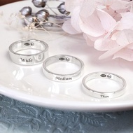 經典銀戒 925純銀戒指 刻字訂製 男戒 女戒 應援小物 訂做戒指