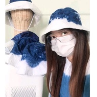 Tie-Dye Hat Genuine Indigo Dye
