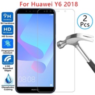 Tempered Glass Screen Protector for Huawei Y6 Prime 2018 Case Cover on Huawey y 6 6y Y6prime Y62018 Protective Phone Coque Bag