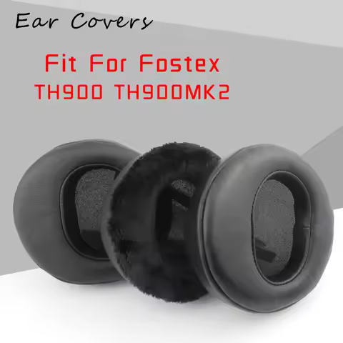 Earpads For Fostex TH900 TH900MK2 Headphone Sheepskin Ear Pads Bevel Face Replacement Headset Ear Pa