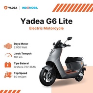 Yadea Motor Listrik G6 (Jabar)