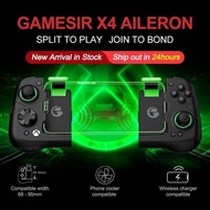 GameSir X4 Aileron Bluetooth Mobile Phone Gamepad Xbox Game Pass Gang Controller with Hall Effect Po