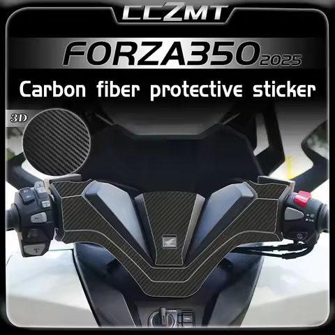 For Honda Forza 350 FORZA 350 forza350 NSS350 2025 motorcycle 3D carbon fiber fuel tank film sticker