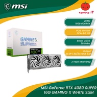 MSI GeForce RTX 4080 SUPER 16G GAMING X SLIM WHITE 16GB GDDR6X