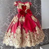 DRESS CANTIK 🇲🇾 Gaun Kembang Baby Girl Budak Perempuan Murah Baju Pesta Parti Majlis Harijadi Baju Dress Lawa Cantik