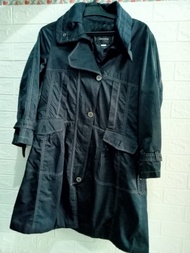 preloved coat wanita hitam import merk GEGOSSE