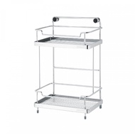 DAY&DAY 日日家居 小方型雙層置物架 掛放兩用 ST2295S-2H 225 x 152 x 350mm 內徑高度230mm  1個