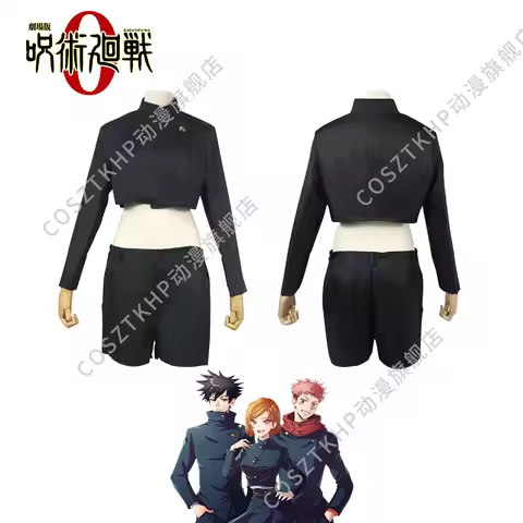 New Anime Jutsu Battle, Ieiri Shoko Cosplay Costume for Halloween Role-Playing, Ieiri Shoko Dress, H