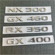 [Free lexus] Lexus Car Label Label Modified Word Label NX300/GX460/RX350/GX400 Car Label Label Label