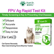 Xvet Dr Pet fpvest kit  parvo test kit  RBV  cat test kit fip test kit for cat  fpv test kit  test k