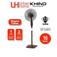 Khind/Pensonic Elegant Design 3 Speed Stand Fan (16") SF1683 / SF1682SE / PSF-4512