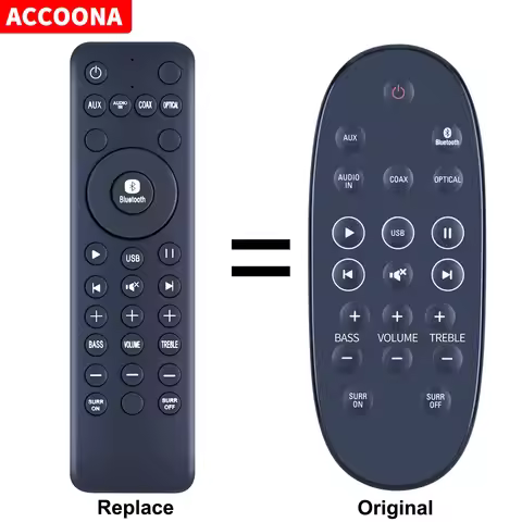 Remote control for PHILIPS HTL2101B(T)93 HTL 2101A 79 Soundbar