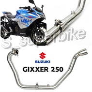 OFFER EXHAUST MANIFOLD GIXXER 250 S.STEEL 51MM SUZUKI GIXXER 250