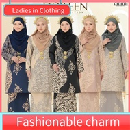Pakaian wanita Muslim ❊DMIMI EXCLUSIVE Baju Kurung Moden Batik DOREEN | Kurung Batik Moden | Small Size to Plus Size❅