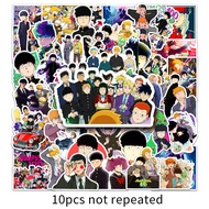 50pcs Anime Mob Psycho 100 Sticker Waterproof Decorative Laptop Luggage Water Cup Cartoon Sticker