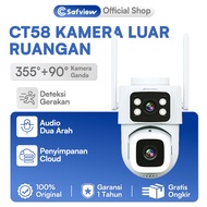 UPUPIN Outdoor CCTV WIFI Dual Lens 6MP IP Camera CCTV Waterproof Outdoor  Dual Screen PTZ 360° Deraj