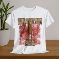 BAJU TRALALA Tung Tung Tung Sahur Meme Green T-Shirt, Tung Tung Sahur T-Shirt, Meme Tee
 028 -5