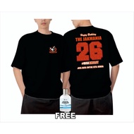 Happy BIRTHDAY THE JAKMANIA T-SHIRT 26 YEARS