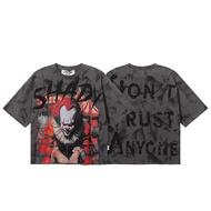 GUOGUO新款 BKYS Shady F-Terry Cropped T-shirt纯棉T恤男女