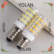 YOLANDAGOODS Corn Bulb, Chandelier Candle E12 E14 LED Corn Bulb, . white light No Flicker White ligh