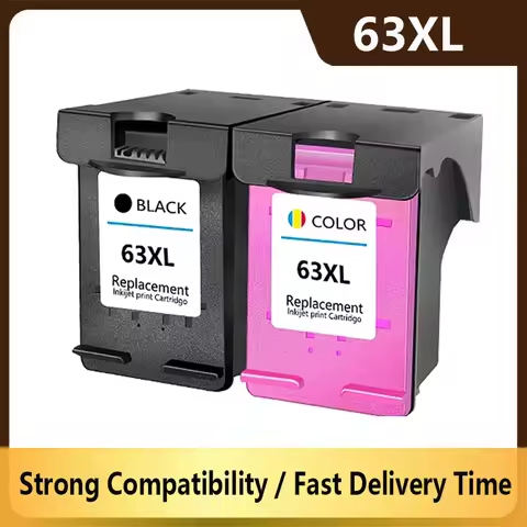 63XL Compatible Ink Cartridge For HP 63 XL Ink Cartridges Deskjet 2130 2131 3630 4650 4652 4654 4655